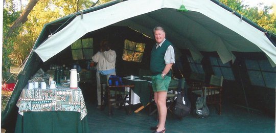 Our spacious mess tents
