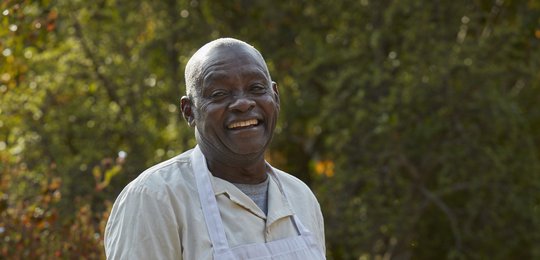 Miangi  East African Wildlife Safaris is famous for its fresh, delicious food, mainly thanks to Miangi! He produces impressive dishes such as his famous Banofffee Pie and soufflés using only a charcoal strip and a charcoal oven.  After a busy day watching wildlife, Miangi will welcome you back to camp with something that will excite your taste buds!